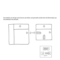 Wehkamp Home Hoekbank Rechts Igor Met Hocker Online