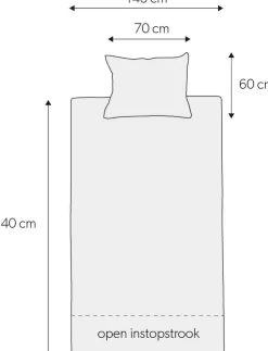 Wehkamp Home Katoenen Dekbedovertrek Met Tufted Patroon 1 Persoons (140X220 Cm) Hot