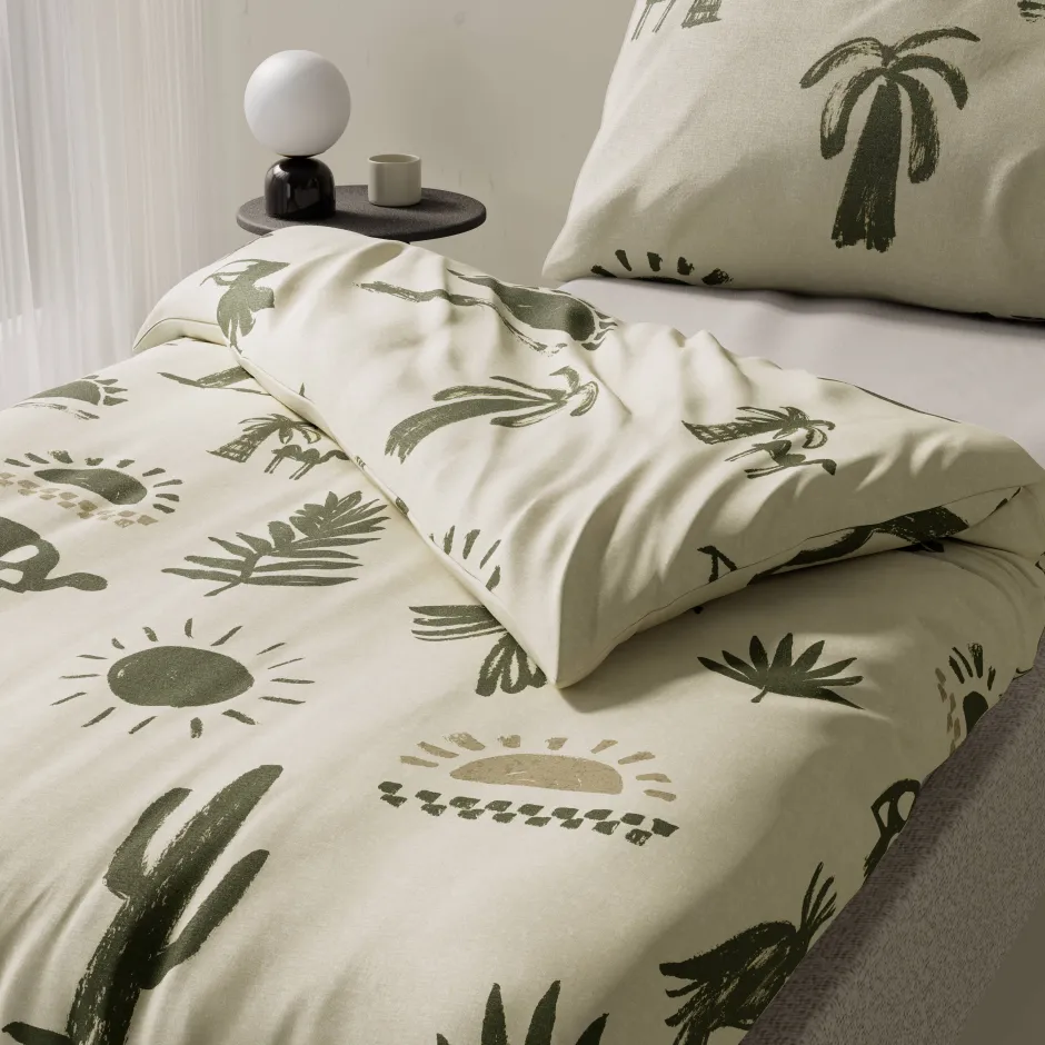 Wehkamp Home Katoenen Dekbedovertrek 1 Persoons Sunrise Desert (140X200 Cm) Discount