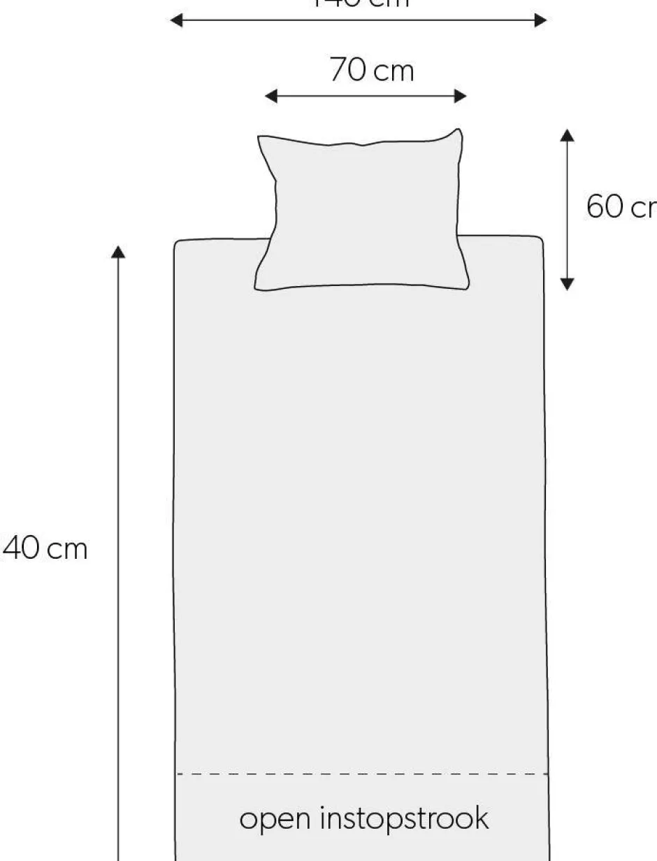 Wehkamp Home Katoenen Dekbedovertrek 1 Persoons (140X220 Cm) Sale