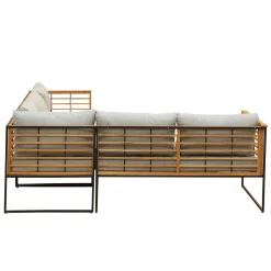 Wehkamp Home Teak Loungeset Leon^ Loungesets