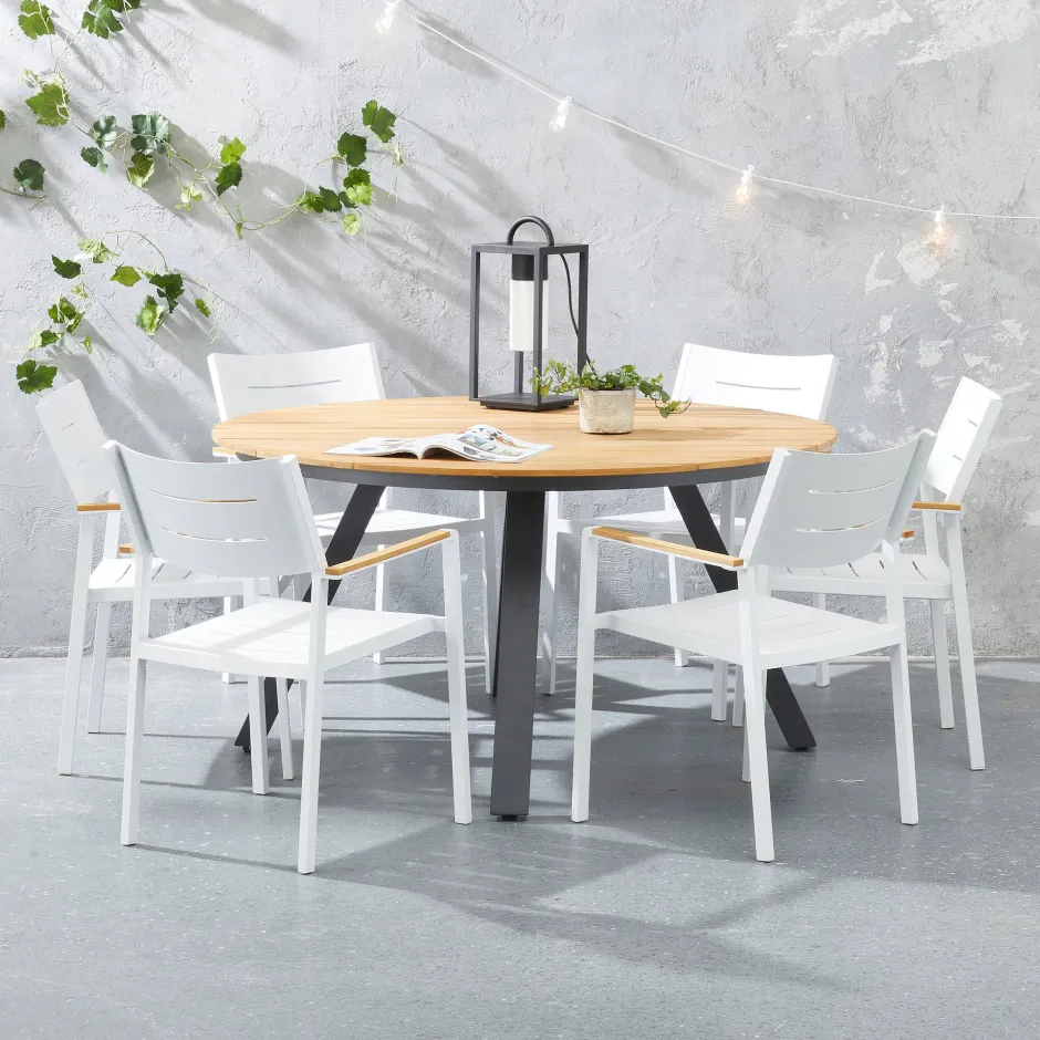 Wehkamp Home Tuinset Scarlet/Austin (Teak)^ Tuinsets