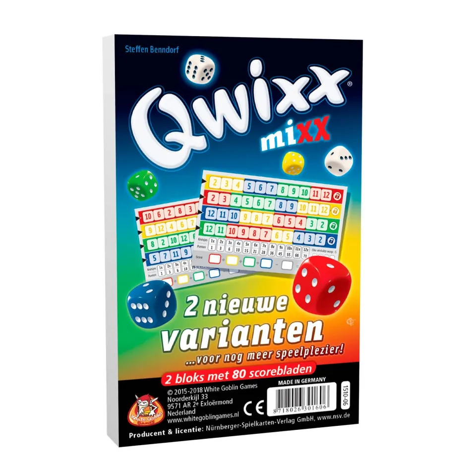 White Goblin Games Qwixx Mixx^ Dobbelspellen