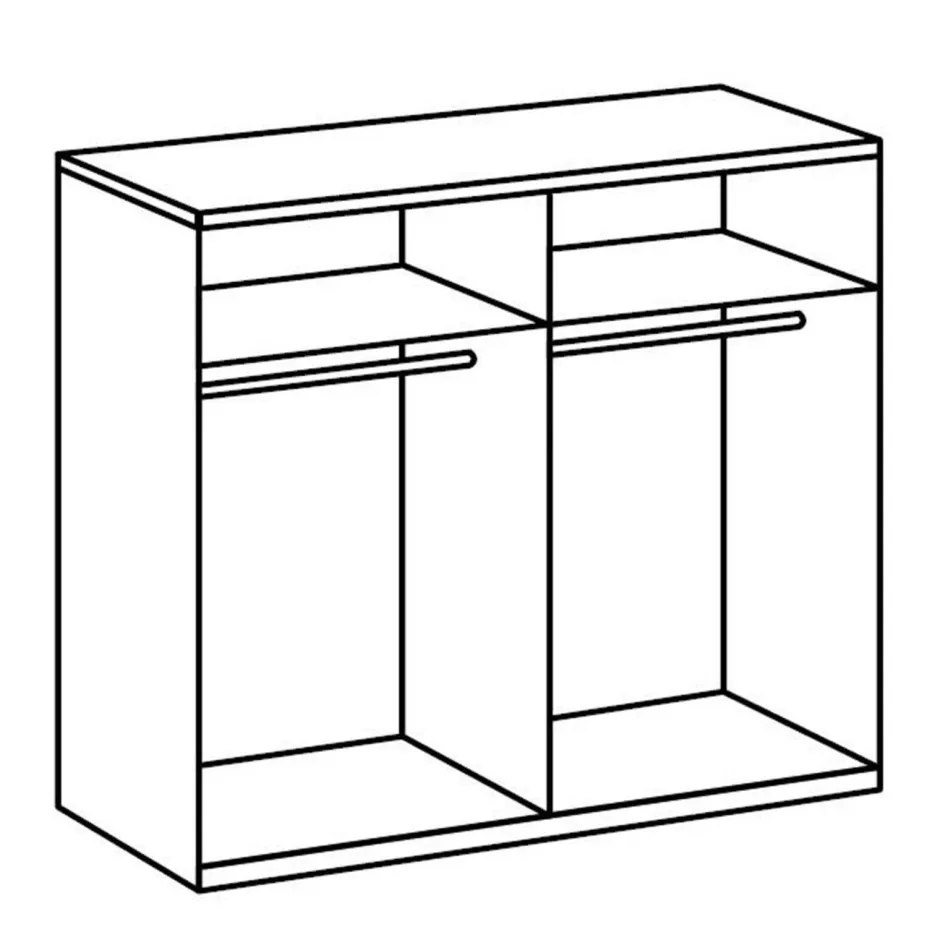 Wimex 4 Deurs Kledingkast James New