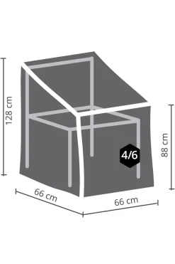 Winza Outdoor Covers Stoelhoes (66X128 Cm)^ Tuinmeubelhoezen