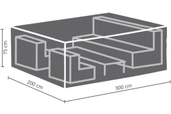 Winza Outdoor Covers Tuinmeubelhoes Set L^ Tuinmeubelhoezen