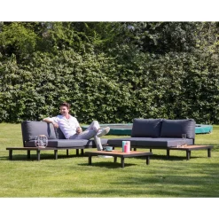 Winza Outdoor Covers Tuinmeubelhoes L-Vorm 255^ Tuinmeubelhoezen