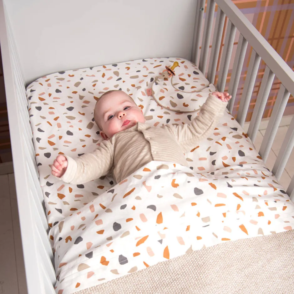 Witlof for kids Tuck-Inn Baby Wieglaken Colour Your World 40X80 Cm Beige Discount