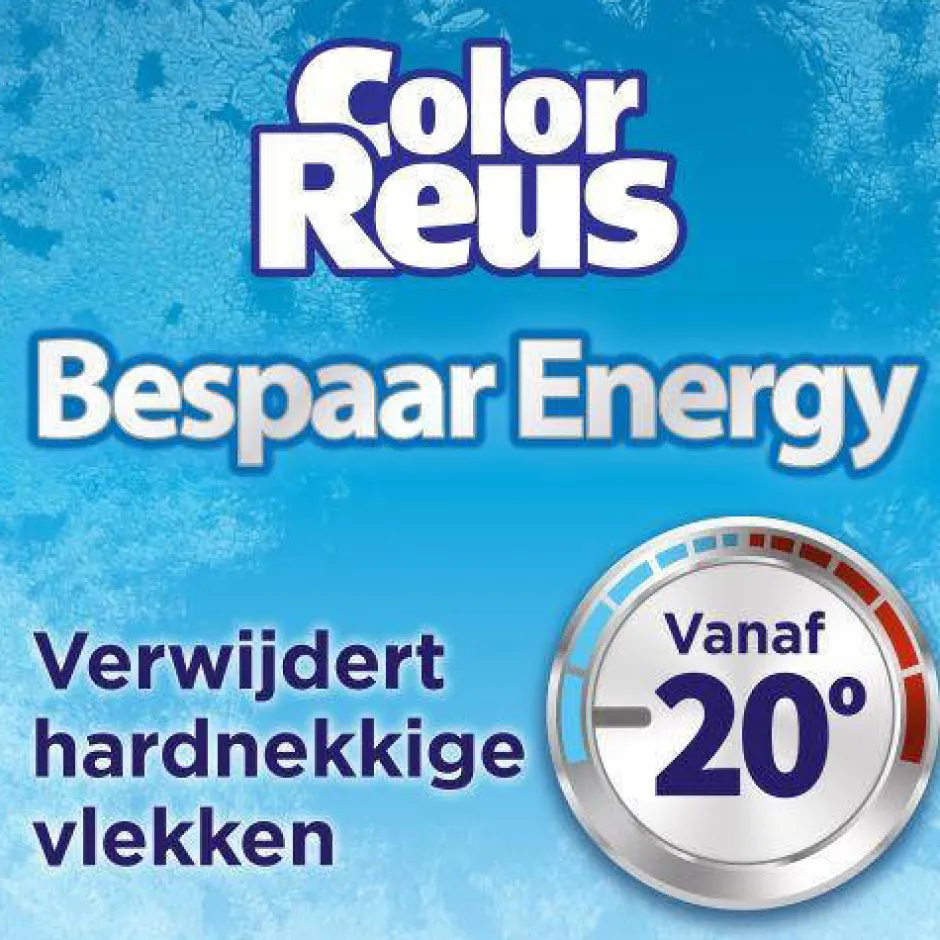Witte Reus Color Reus Gel - Vloeibaar Wasmiddel - Gekleurde Was - Voordeelverpakking - 6 X 19 Wasbeurten - 114 Wasbeurten Sale