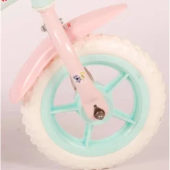 Woezel & Pip Kinderfiets 10 Inch Mintgroen/ Roze^ Kinderfietsen