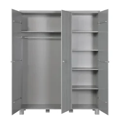 Woood 3-Deurs Kledingkast Dennis Online