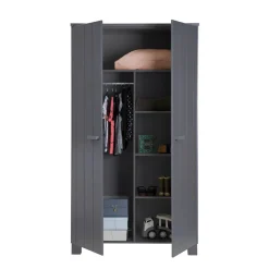 Woood 2-Deurs Kledingkast Dennis Online