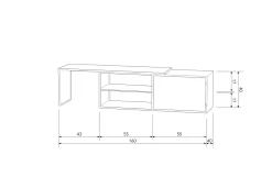 WOOOD Exclusive Tv-Meubel Jone Sale