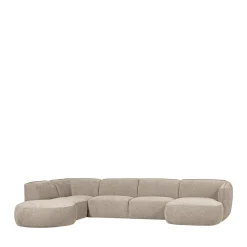 WOOOD Exclusive U-Vorm Bank Links Polly Outlet