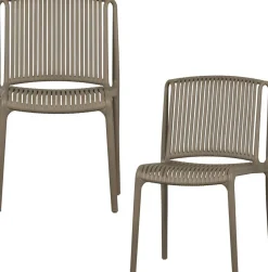 Woood Tuinstoel Billie - Set Van 4^ Tuinstoelen