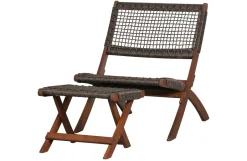 Woood Voetenbank Lois^ Tuinstoelen