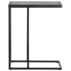 Woood Febe Bijzettafel U Vorm - Metaal - Zwart - 55X45X35^ Tuintafels