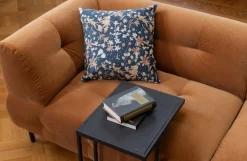 Woood Febe Bijzettafel U Vorm - Metaal - Zwart - 55X45X35^ Tuintafels