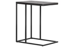 Woood Febe Bijzettafel U Vorm - Metaal - Zwart - 55X45X35^ Tuintafels