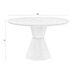 Zuiver Eettafel Lotus Outlet