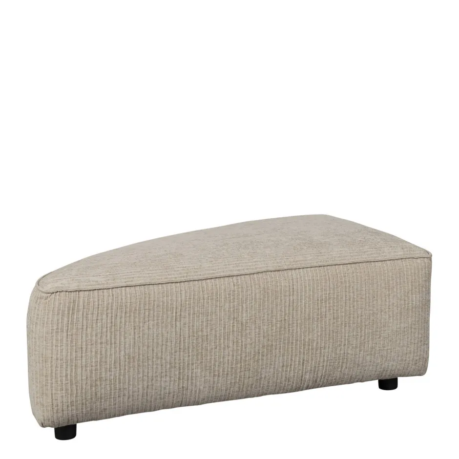 Zuiver Hunter Modulair Bankelement (Poef Halfrond Links) Outlet