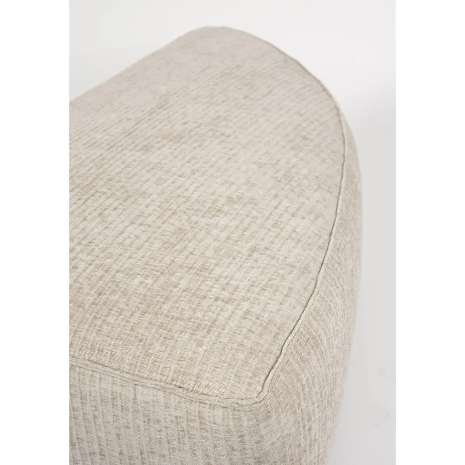 Zuiver Hunter Modulair Bankelement (Poef Halfrond Links) Outlet