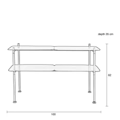 Zuiver Opbergkast River L New