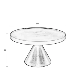Zuiver Salontafel Floss (O60 Cm) Hot