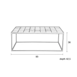 Zuiver Salontafel Glazed Clearance