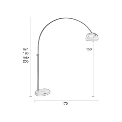 Zuiver Vloerlamp Bow Sale
