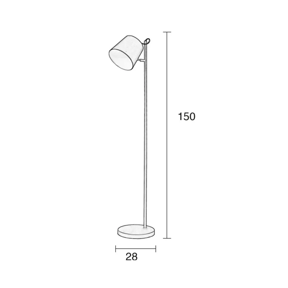 Zuiver Vloerlamp Buckle Head Outlet