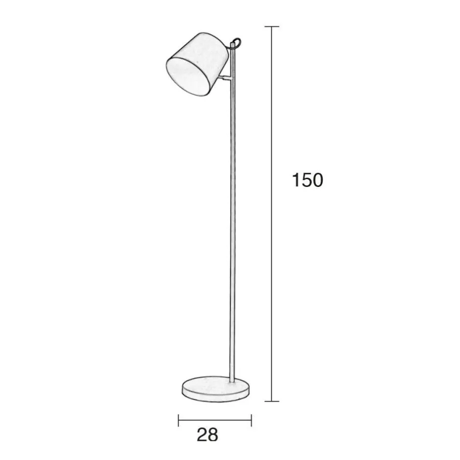 Zuiver Vloerlamp Buckle Head Outlet