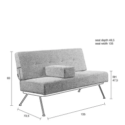 Zuiver 2-Zitsbank Bowie Outlet