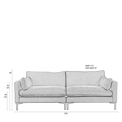 Zuiver 3-Zitsbank Summer Hot