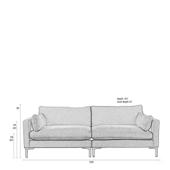 Zuiver 3-Zitsbank Summer